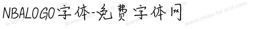 NBALOGO字体字体转换