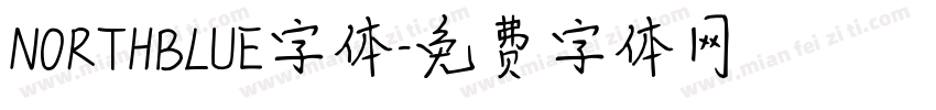NORTHBLUE字体字体转换