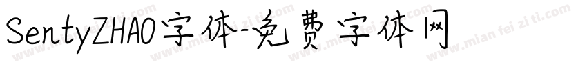 SentyZHAO字体字体转换