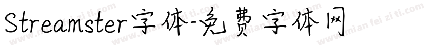 Streamster字体字体转换