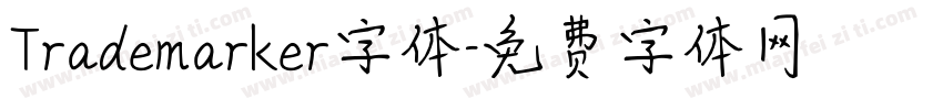 Trademarker字体字体转换