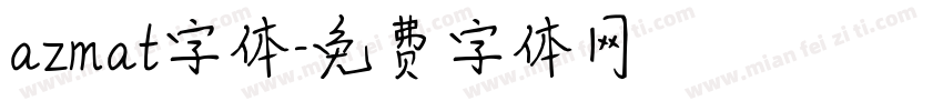 azmat字体字体转换