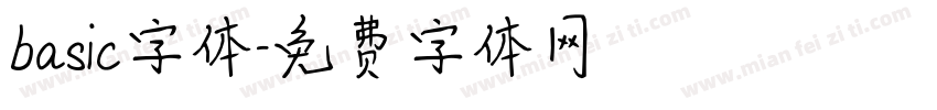 basic字体字体转换