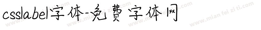 csslabel字体字体转换