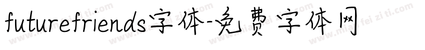 futurefriends字体字体转换
