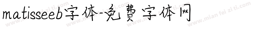 matisseeb字体字体转换
