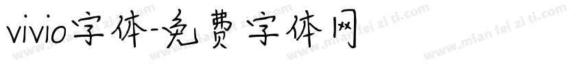 vivio字体字体转换