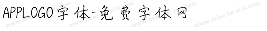 APPLOGO字体字体转换