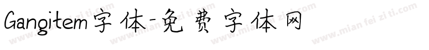 Gangitem字体字体转换