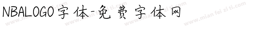 NBALOGO字体字体转换