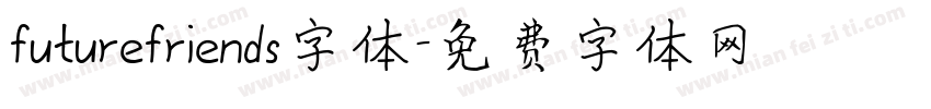futurefriends字体字体转换