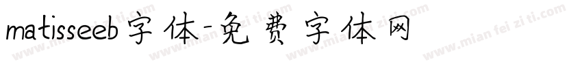 matisseeb字体字体转换