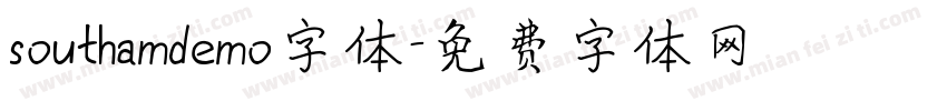 southamdemo字体字体转换