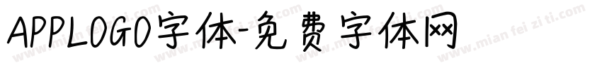 APPLOGO字体字体转换