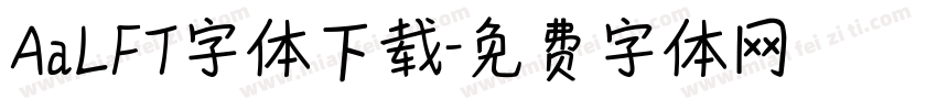 AaLFT字体下载字体转换