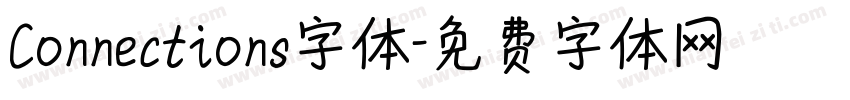 Connections字体字体转换