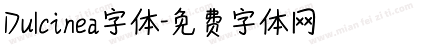 Dulcinea字体字体转换