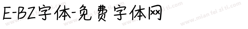 E-BZ字体字体转换