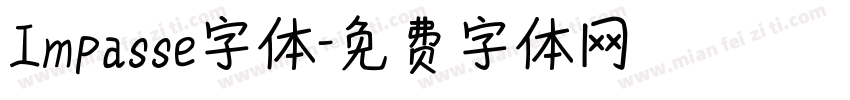 Impasse字体字体转换