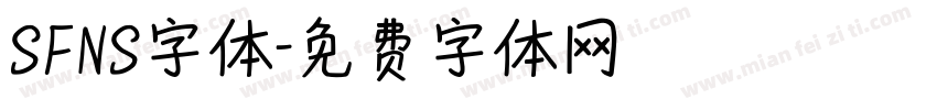 SFNS字体字体转换