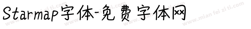 Starmap字体字体转换