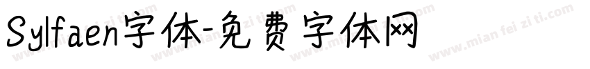 Sylfaen字体字体转换