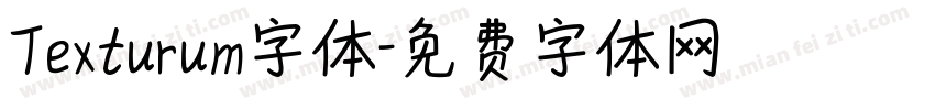 Texturum字体字体转换