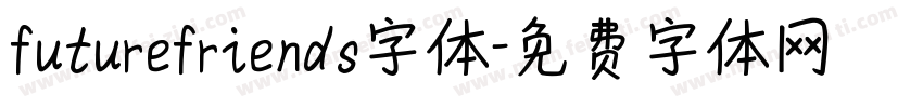 futurefriends字体字体转换