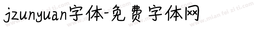 jzunyuan字体字体转换