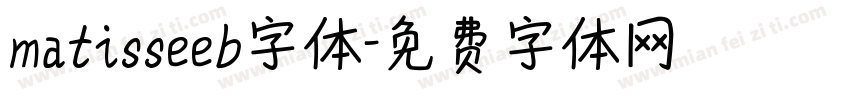 matisseeb字体字体转换