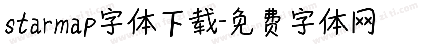 starmap字体下载字体转换
