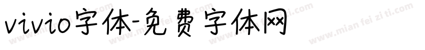 vivio字体字体转换