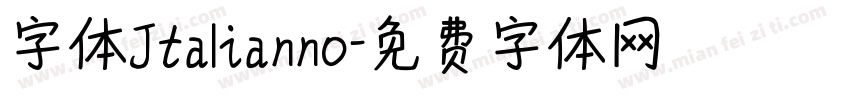 字体Jtalianno字体转换
