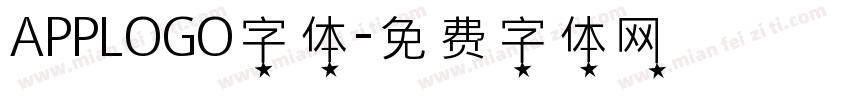 APPLOGO字体字体转换