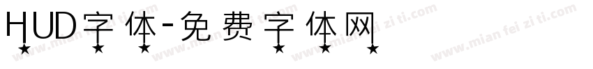 HUD字体字体转换