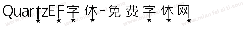 QuartzEF字体字体转换