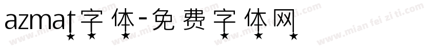 azmat字体字体转换