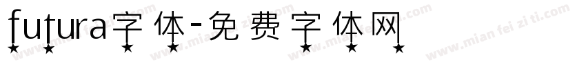 futura字体字体转换