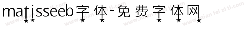matisseeb字体字体转换