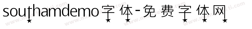 southamdemo字体字体转换