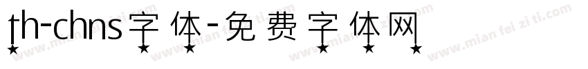th-chns字体字体转换