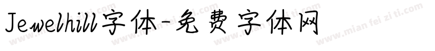 Jewelhill字体字体转换