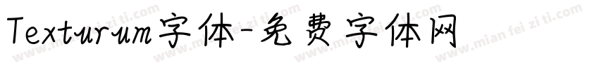 Texturum字体字体转换