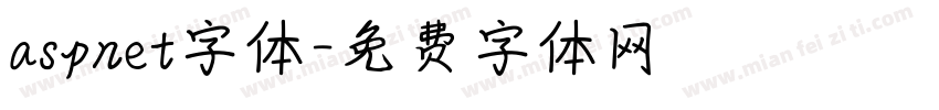 aspnet字体字体转换