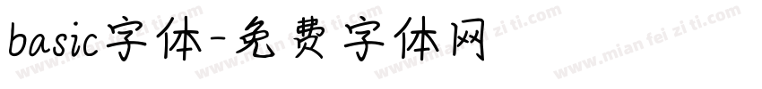 basic字体字体转换