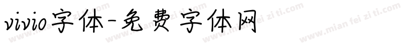 vivio字体字体转换