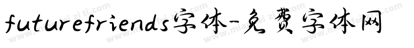 futurefriends字体字体转换