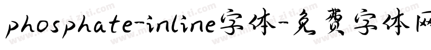 phosphate-inline字体字体转换