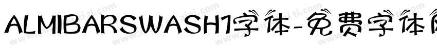ALMIBARSWASH1字体字体转换