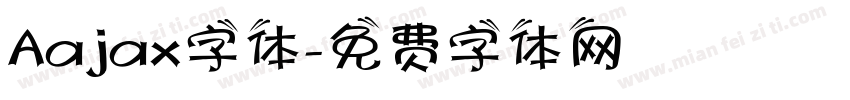 Aajax字体字体转换